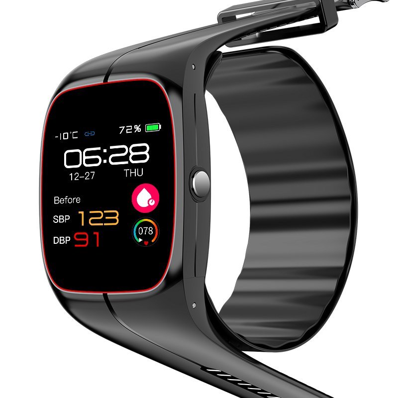 New Arrival P20 PPG IP68 Waterproof Smart Watch Women Men Wrist Body Temperature Display Music Blood Pressure Reloj iOS IPS