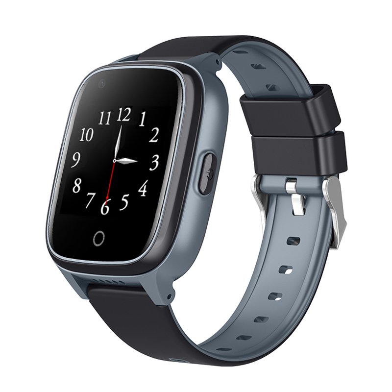 High Quality 4G Elderly GPS Smart Watch with Fall Detection SOS Simple Style