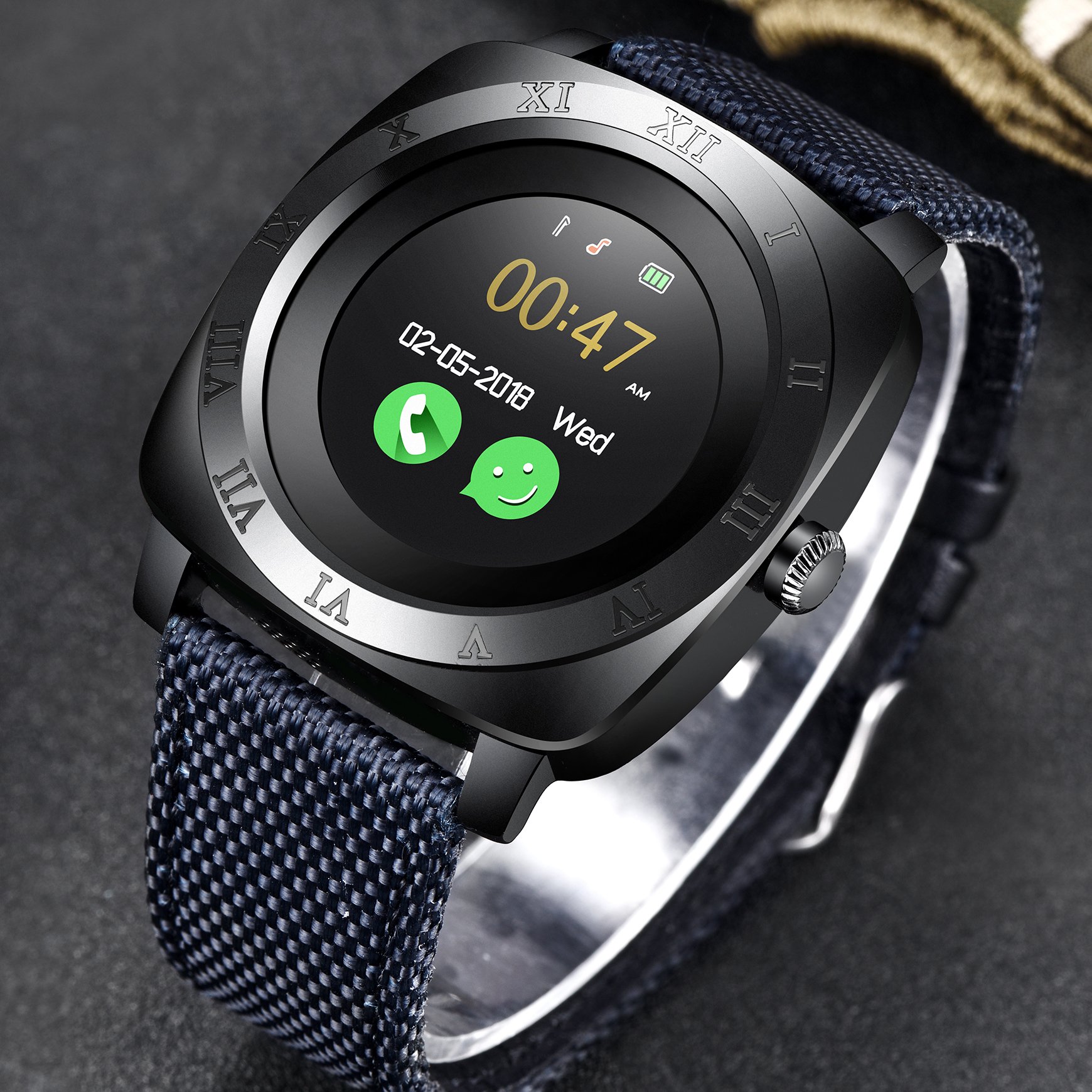 lige 2022 new smart watch men Waterproof for android phones and iOS phones compatible lige-reloj inteligente para hombre