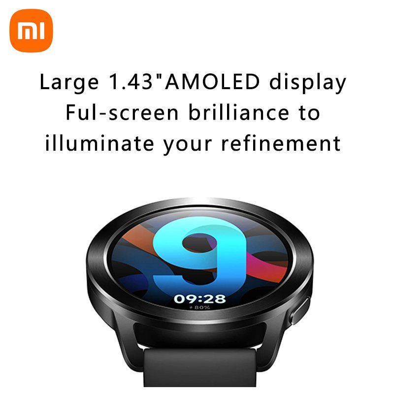 New Wireless Smart Watch Dual-frequency GNSS Five-star Positioning Xiaomi Watch S3 Round Smartwatch for Men