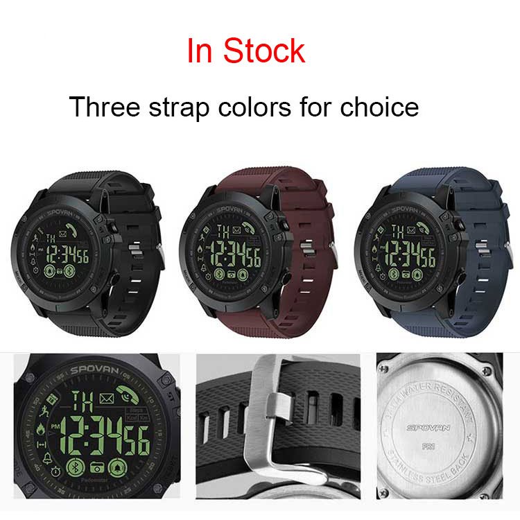 Spovan CE ROHS Waterpof Digital BT Smart Watch
