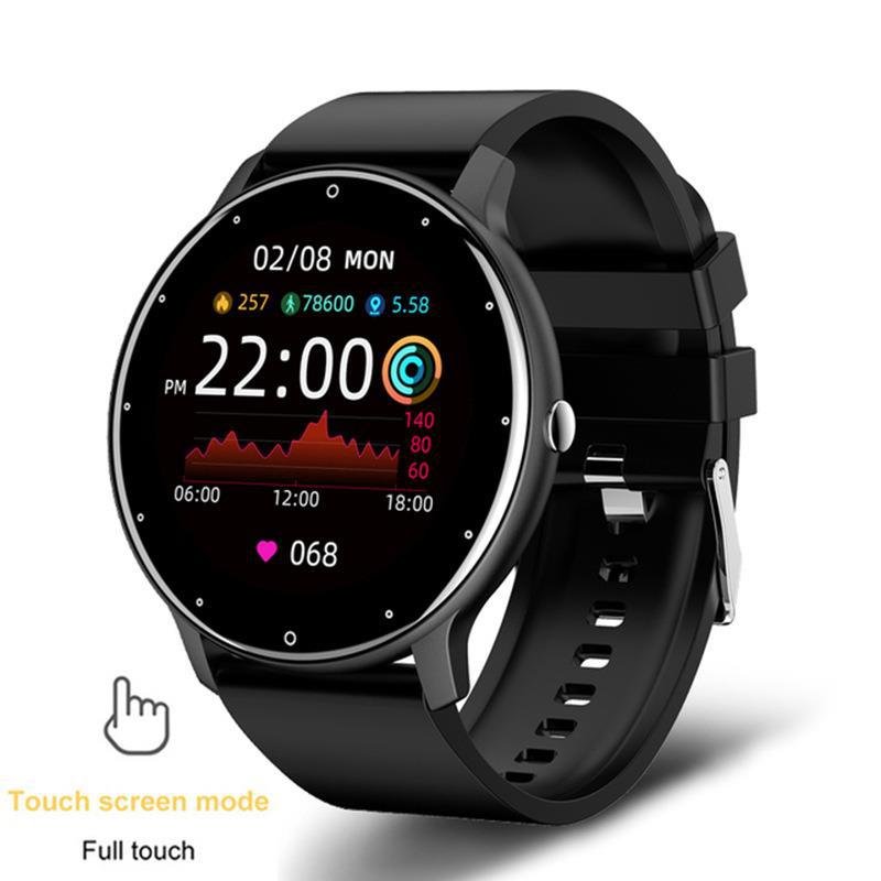 ZL02 ZL02D Round Smart Watch Men Women Sport Watch Pedometer Fitness Bracelet Sleep Monitoring Watches For IOS Android Phone