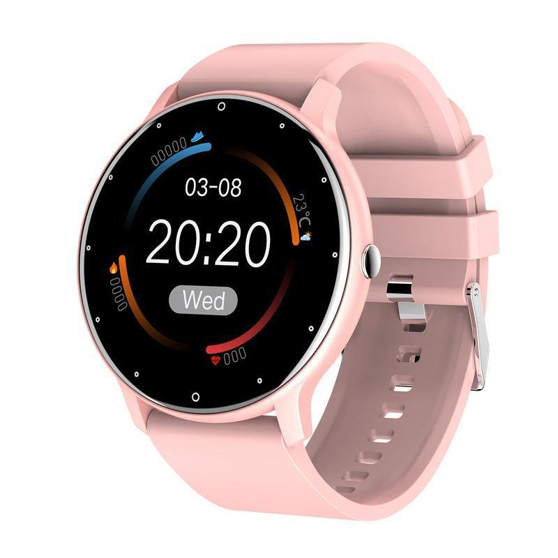 ZL02 ZL02D Round Smart Watch Men Women Sport Watch Pedometer Fitness Bracelet Sleep Monitoring Watches For IOS Android Phone