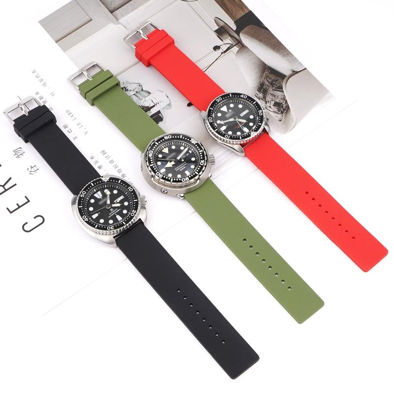 In Stock Multi-Colors Silicone Sport Watch Bands Men Women 22mm Smart Watch Strap For Samsung S3
