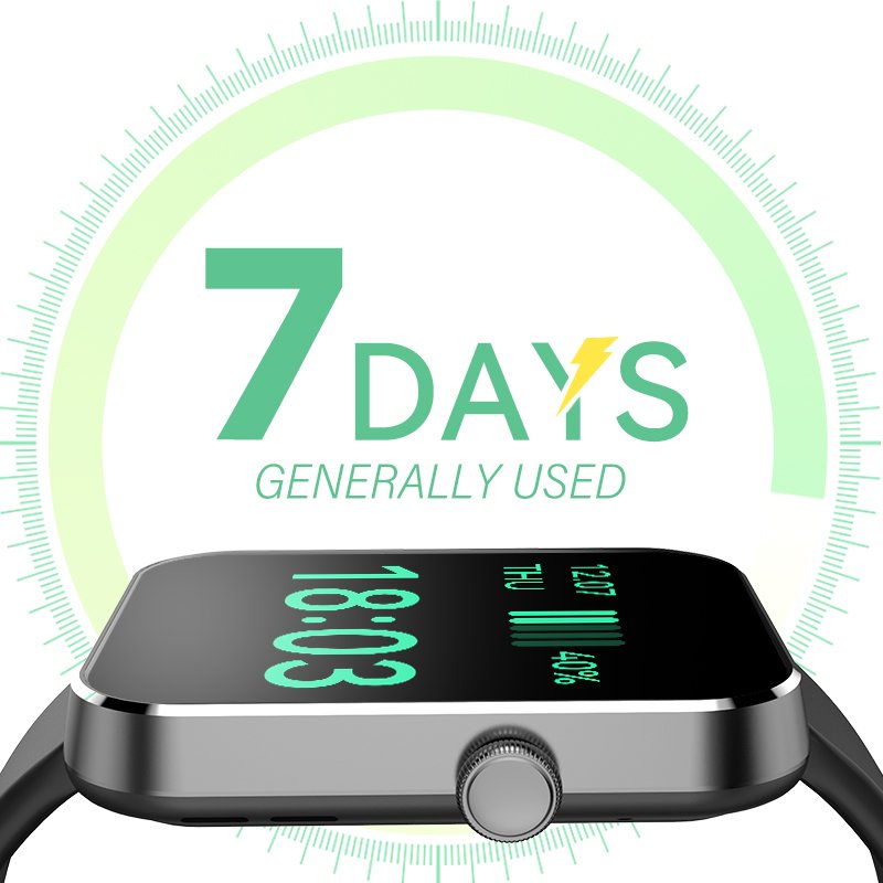 Hot Sale Smartwatch Heart Rate Real-Time New Design Smart Watch IP68 Waterproof