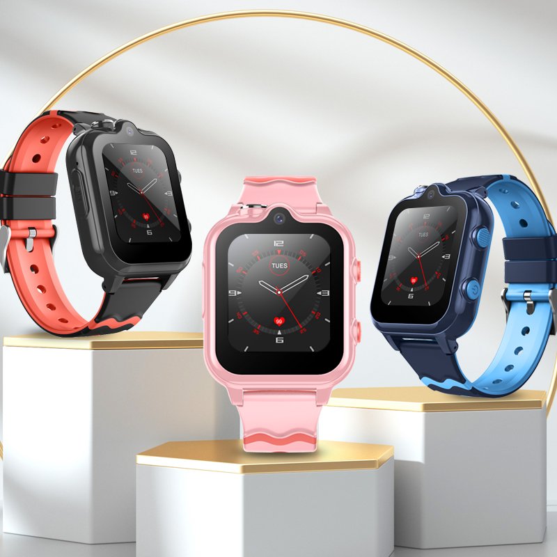 Wonlex Good Quality Kids Smart Watch 4G Android 8.1 Video Call 1.69 Inch Touch Screen GPS Smart Watch With Two-Ways Phone Call
