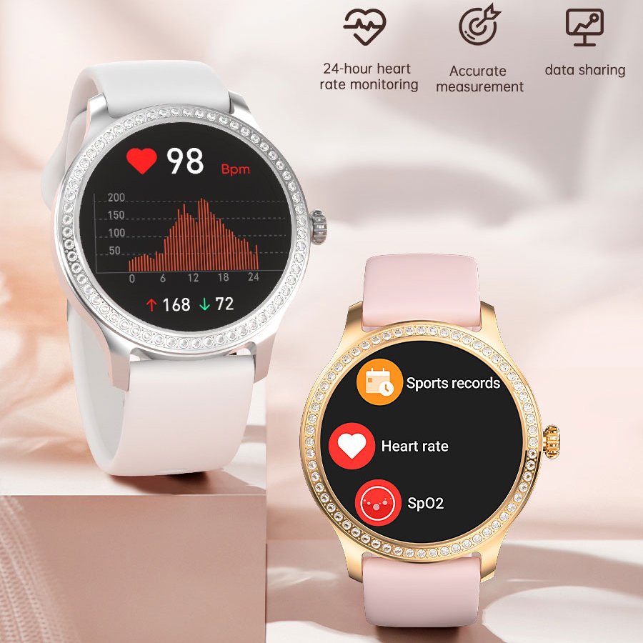 2024 Factory Price Cheap LW105 Women Smartwatch Bracelet Elegant Ladies Smart Watch for Women