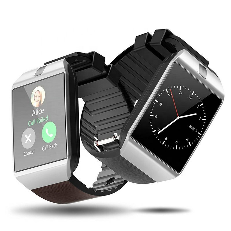 Wholesale Android TF SIM Camera Reloj Inteligente Smartwatch Phone Smart Watch DZ09 With Sim Card Slot