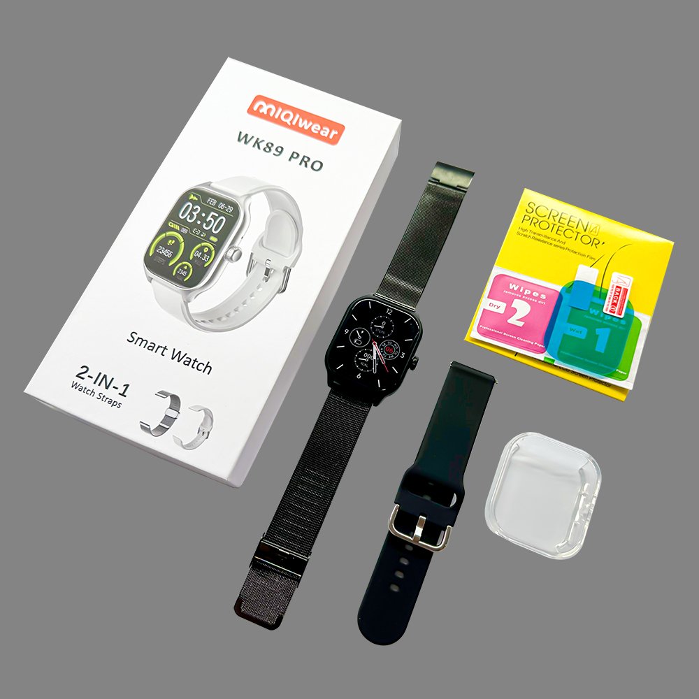 Factory customized WK89 Control BT call 2.19inch Smart watch Fitness Montre Reloj Smartwatch WK89
