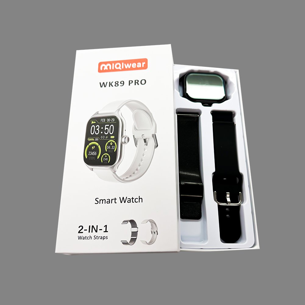 Factory customized WK89 Control BT call 2.19inch Smart watch Fitness Montre Reloj Smartwatch WK89