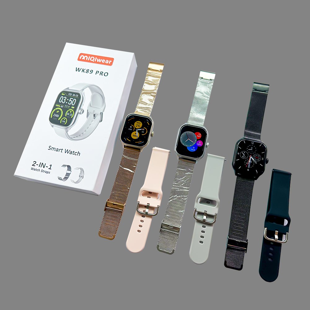 Factory customized WK89 Control BT call 2.19inch Smart watch Fitness Montre Reloj Smartwatch WK89