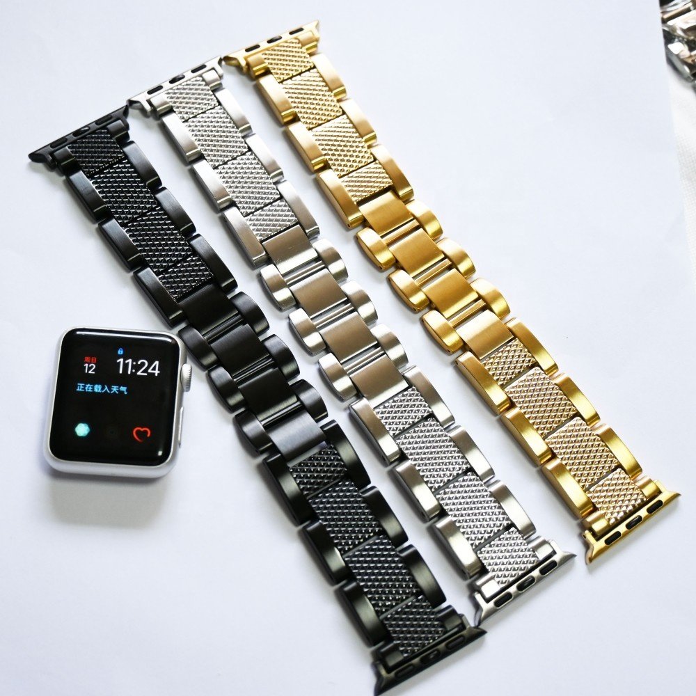 Metal strap For Apple watch Ultra 38mm 45mm 41mm Stainless Steel Adjustable Smart Watch Wristband For iWatch