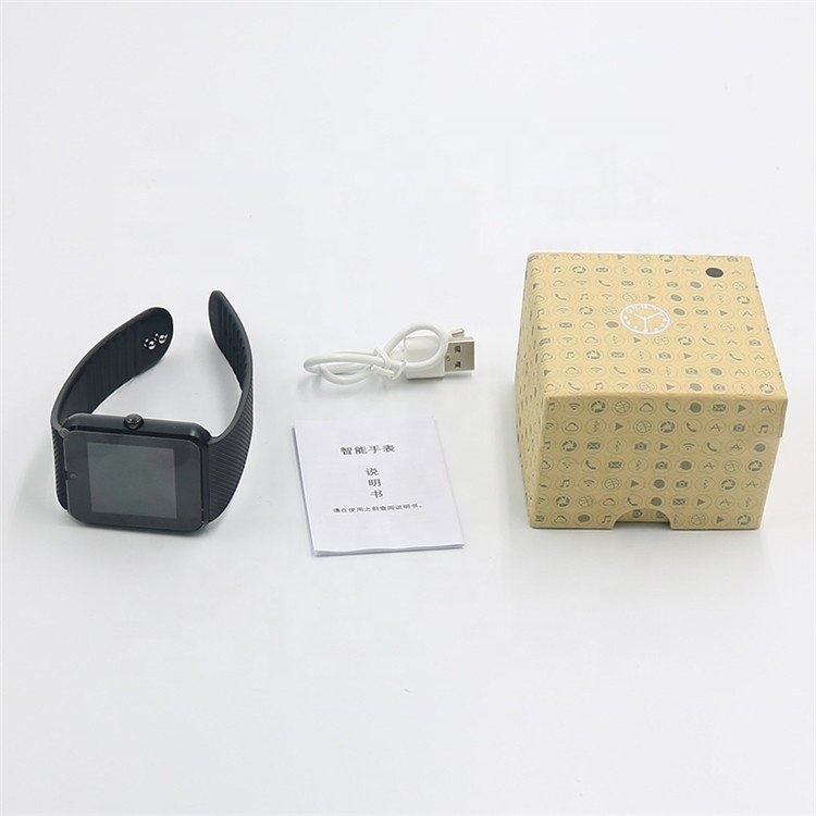 2022 New Smart watch gt08 smart watch with sim card slot and camera for mobile Make Calls watch SNS functions use