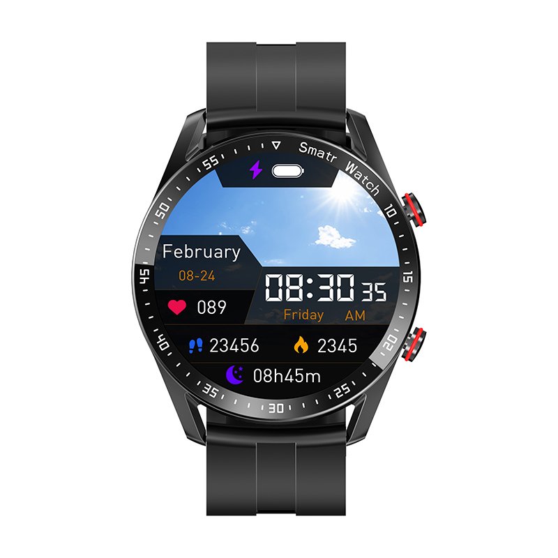 2024 New Style HW20 Round Screen Bt Call HD Fitness multi sports Monitor blood pressure smart watch for men