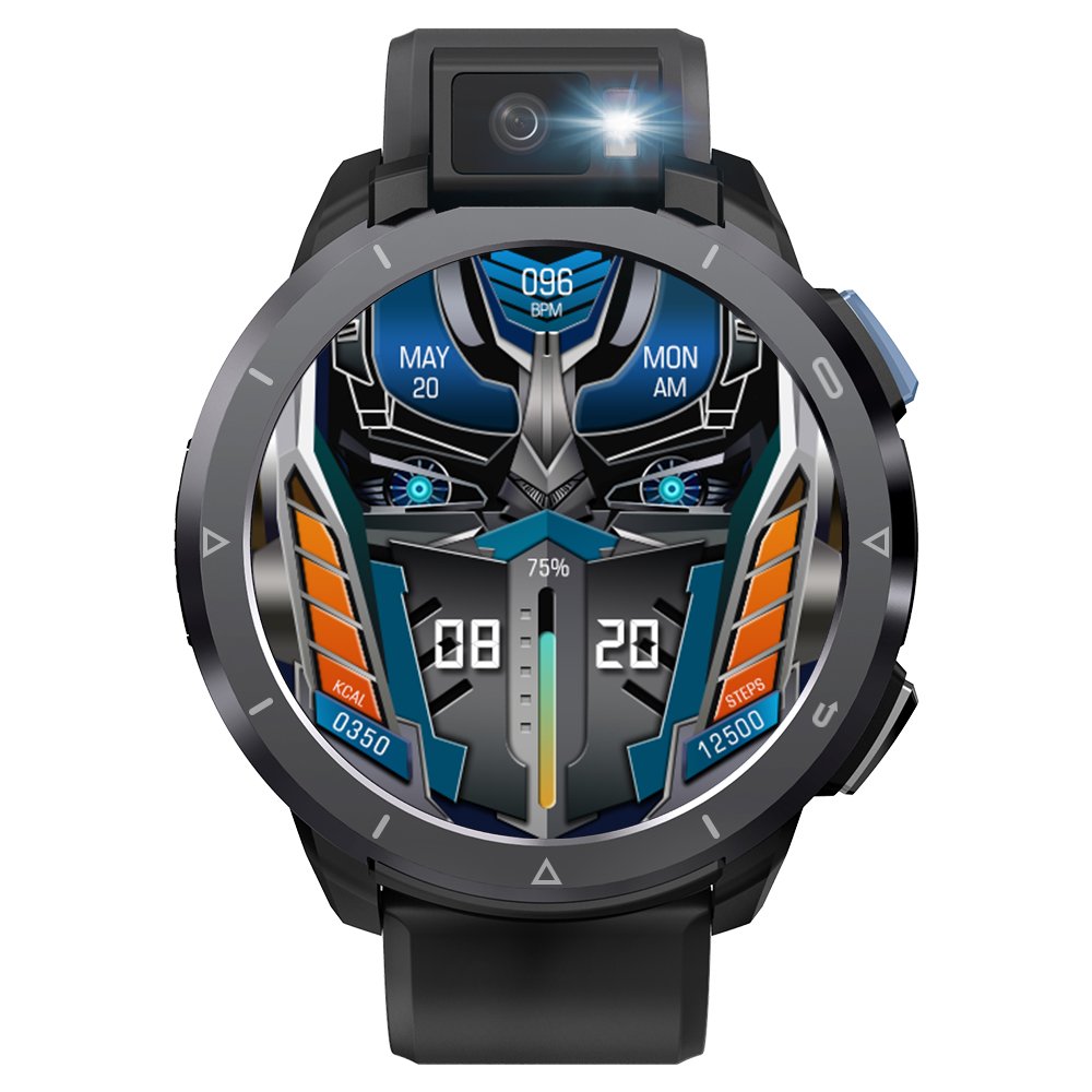Official Kospet Optimus 2 1.6'' Android 4G LTE Smart Watches App Sport Fitness Tracker With Heart Rate Smart Watch