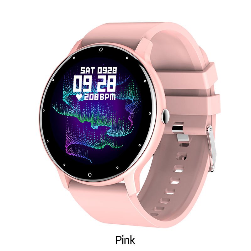 1.28 Inch IPS Touch Screen Heart Rate Blood Pressure Fitness Sport Smart Watch ZL02d Health Monitoring Smartwatch for Men Women