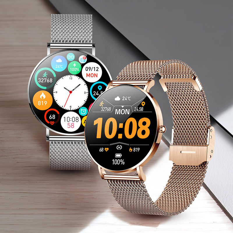 X529-1 New Fashion T8 Ultra Thin Lady Smart Watch Blood Oxygen Sport Smart Band Reloj Inteligente Women Smart Watch