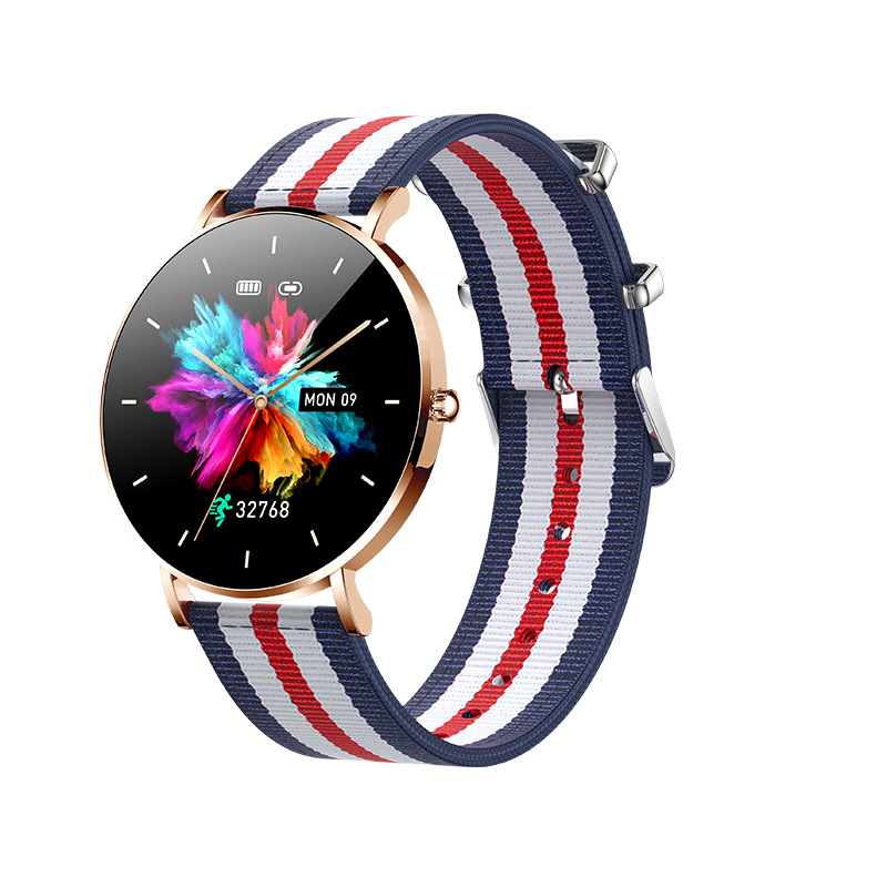 X529-1 New Fashion T8 Ultra Thin Lady Smart Watch Blood Oxygen Sport Smart Band Reloj Inteligente Women Smart Watch
