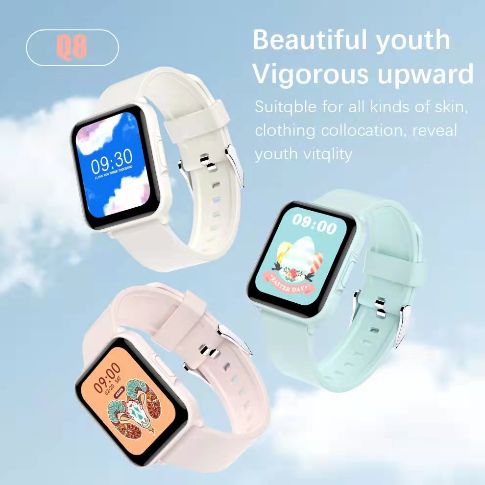 Q8 Newest Smart Watch For iPhone Smart Watch Reloj Intelligente SmartWatch