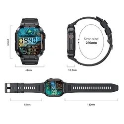 2023 Sport Fashion Smart Watch K57 Pro Reloj Inteligente Fitness Tracker 1.96 Inch BT Call Smart Watch