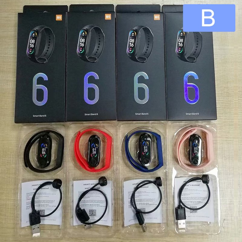 Newest Wireless Heart Rate Body Temperature Body Fat Test Fitness Tracker Monitor Watch M3 M4 M5 M6 Smart Watch Smart Bracelet