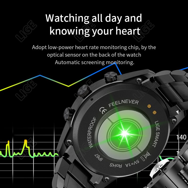 2024 New Smart Watch for Men With Gift Box Full Touch Screen BT Call HD Music Playback Fitness Watches Sports