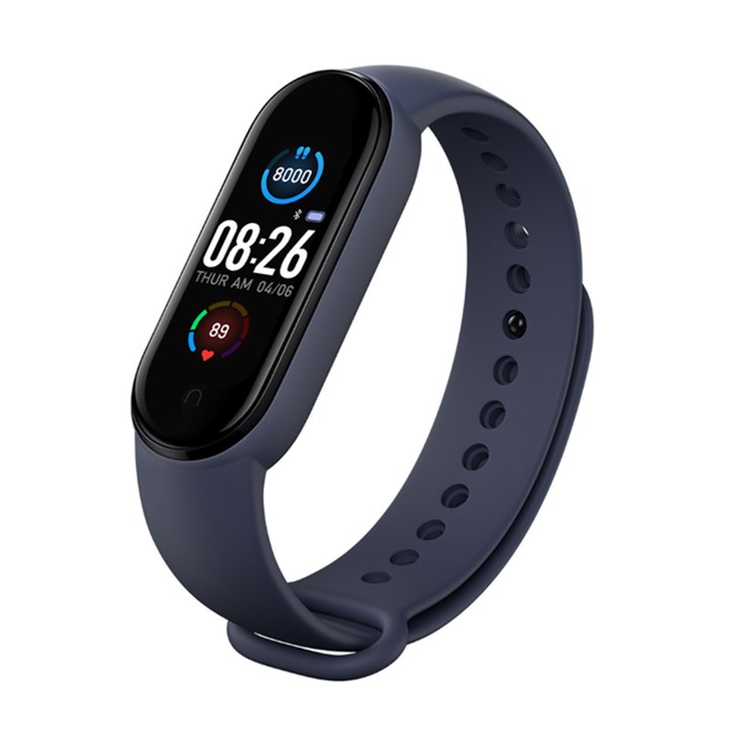 Wholesale M5 Smart Band Fitness Tracker Smart Watch Bracelet Heart Rate Blood Pressure Monitor Health Wristband M5 Smart Watch