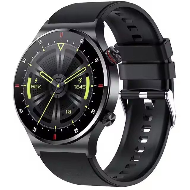 2024 New QW33 Smart Watch for Men Large HD Screen Step Counting Sports Health Monitoring Waterproof Smartwatch