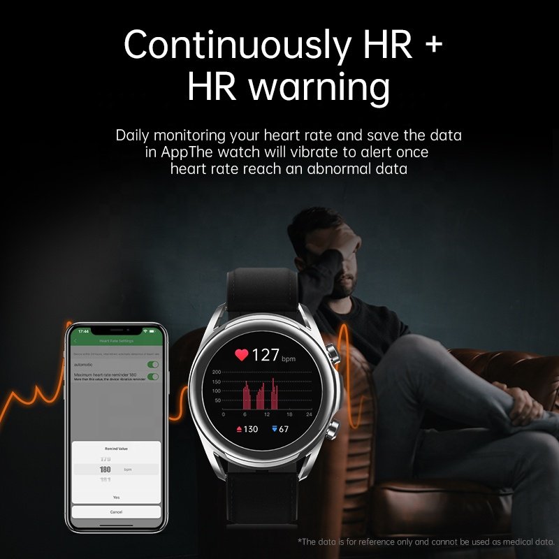 Heart Rate fitness tracker t12 For samsung Smart Watch IPS Large screen BT 5.3 100+ cloud watch face 2022 stainless steel
