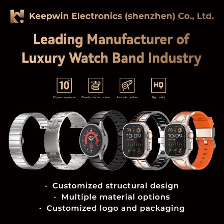 Keepwin 316L Stainless Steel 38 40 41 42 44 45 49 mm Smart Watch Band Accessories Part Adapter Screw Connector for Apple iWatch