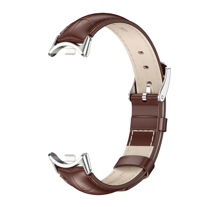 mijobs High Quality Genuine leather Mi Band 8 Replacement smart watch Band strap for xiaomi smart band 8 9