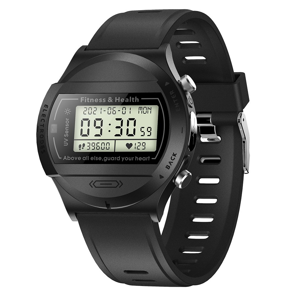 2023 Popular Product V105 Surface skin temperature monitoring BLA+ECG Bluetooth Fitness Tracker Smart watch