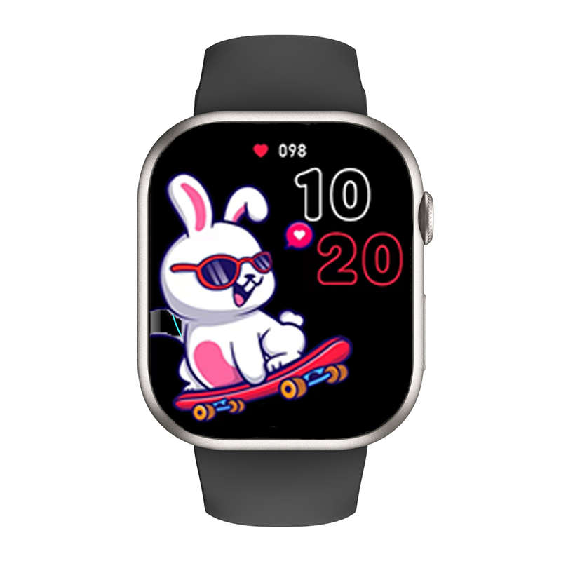 Stylish BT Calling Smart Watch Larger AMOLED Screen Waterproof Fitness Tracker Exercise Watch