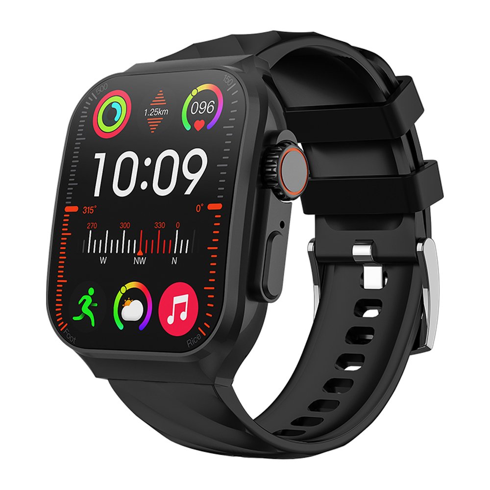 2024 B7 4g Smart Watch 2.04inch Amoled Heart Rate Waterproof Video Call Sports Health Sport Smartwatch 650mAH Large Battery