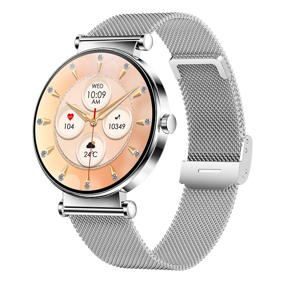 2024 Y16 1.32Inch Smart Watch Lady GPS Positioning BT Call Heart Rate Voice Assistant Women Fashion Smartwatch for Female