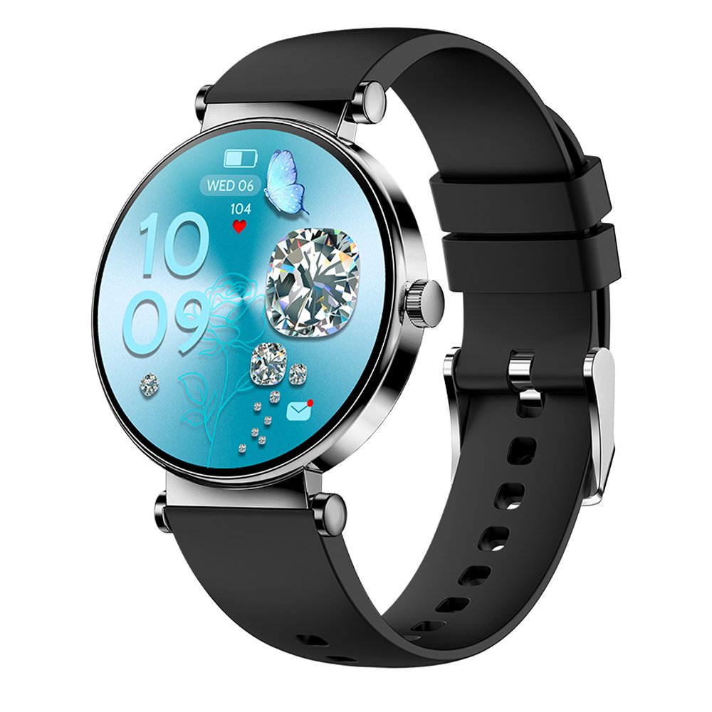 2024 Y16 1.32Inch Smart Watch Lady GPS Positioning BT Call Heart Rate Voice Assistant Women Fashion Smartwatch for Female