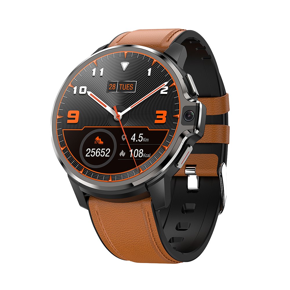 High Quality 4+64GB Blood Oxygen Monitor Dual Systems 4G Smart Watch Phone