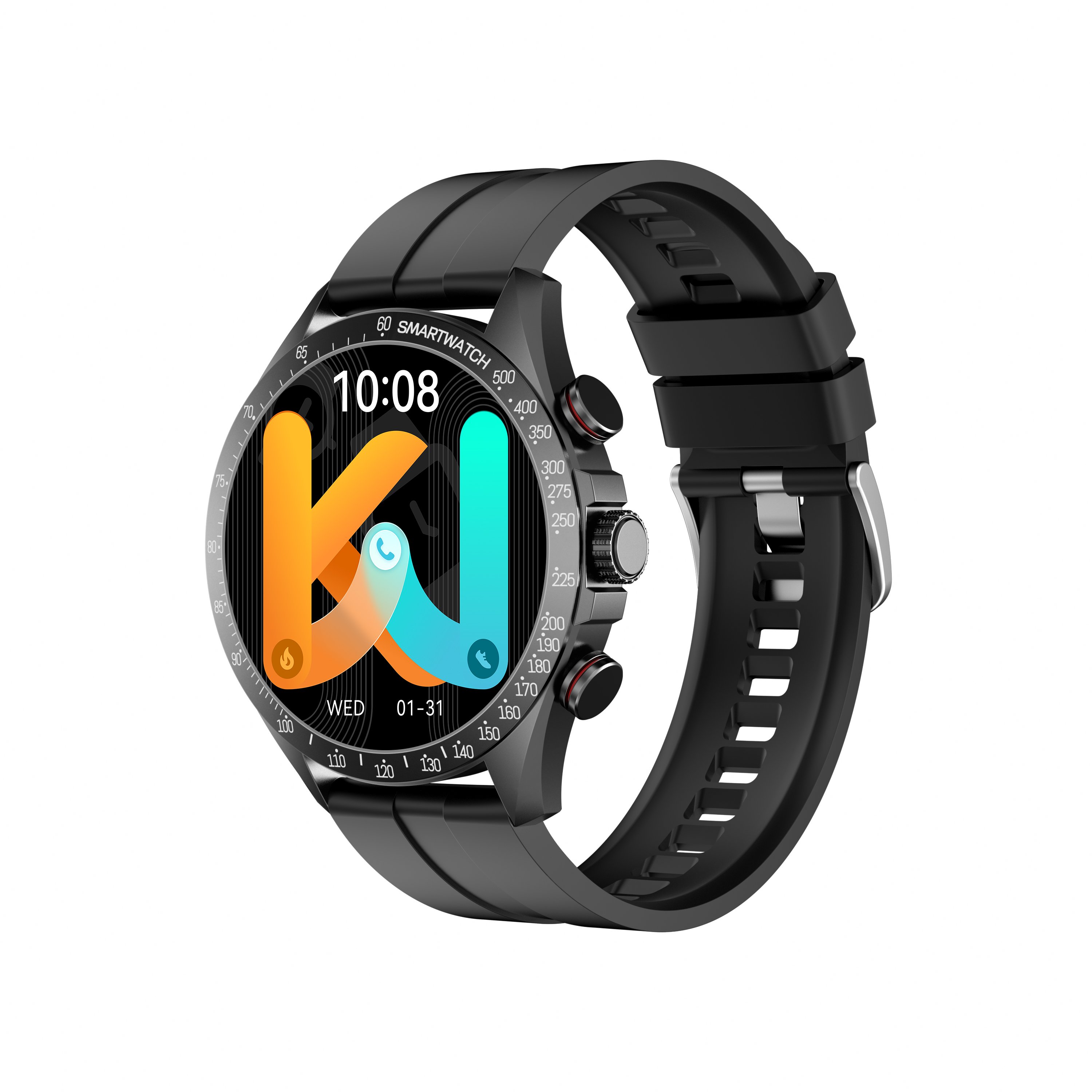 KINGWEAR wholesale ce rohs rugged phone watch ip68 smart watch per unmo akilli saat 2023 high quality for men women