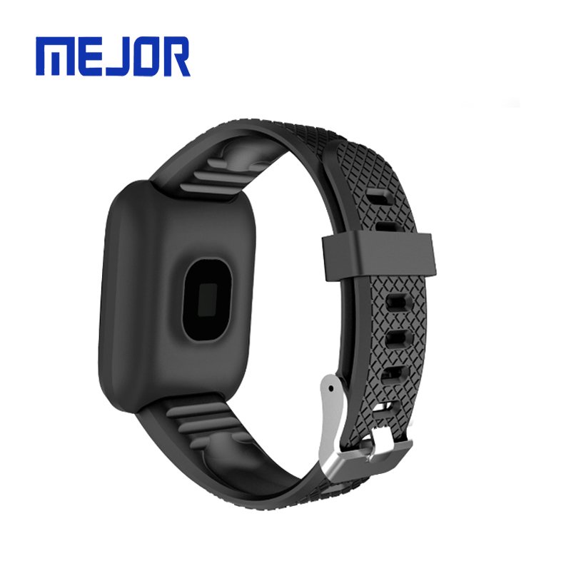 Healthy life Brazalete 119P black straps rubber sport wrist band FitPro watch 116P smart bracelet