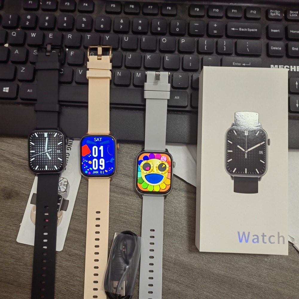 Smart Watch GS11 Silicon Men Women Full Touch Screen Sports Fitness Watches BT Calls Digital Smartwatch Wristwatch