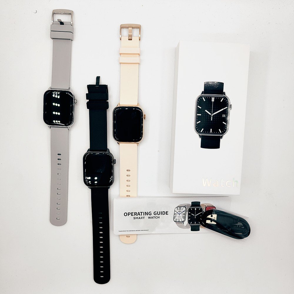 Smart Watch GS11 Silicon Men Women Full Touch Screen Sports Fitness Watches BT Calls Digital Smartwatch Wristwatch