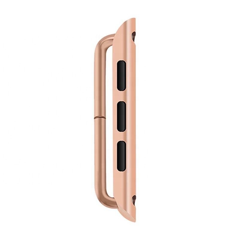 Hot sales 41mm 40mm 45mm 49mm 44mm Stainless Steel Metal Smart Watch Band Strap Connector Adapter for Apple Watch