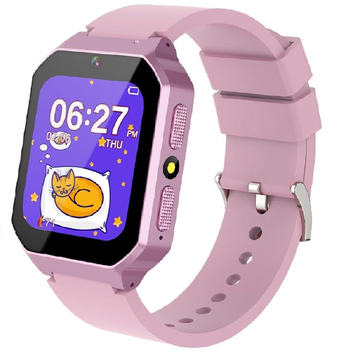 Kids Smart Watch With Gps And Video Call, 4G Touch Screen Support Sim Card Ios Android Phone Smartwatch Children For Kids