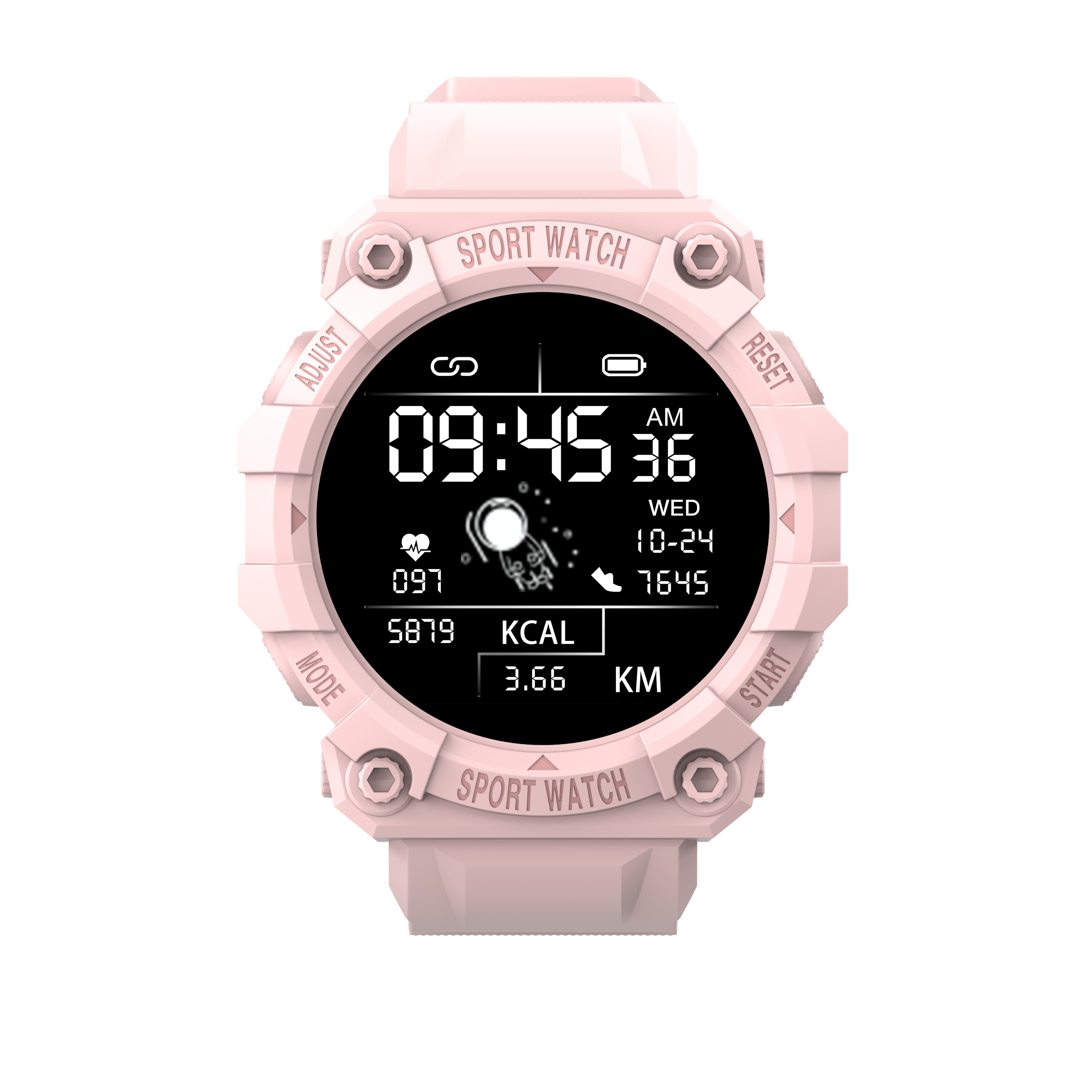 Sports Smart Watch FD68 Cheap Popular Waterproof Wristwatch Big Battery Long Standby Smart watch FD68S