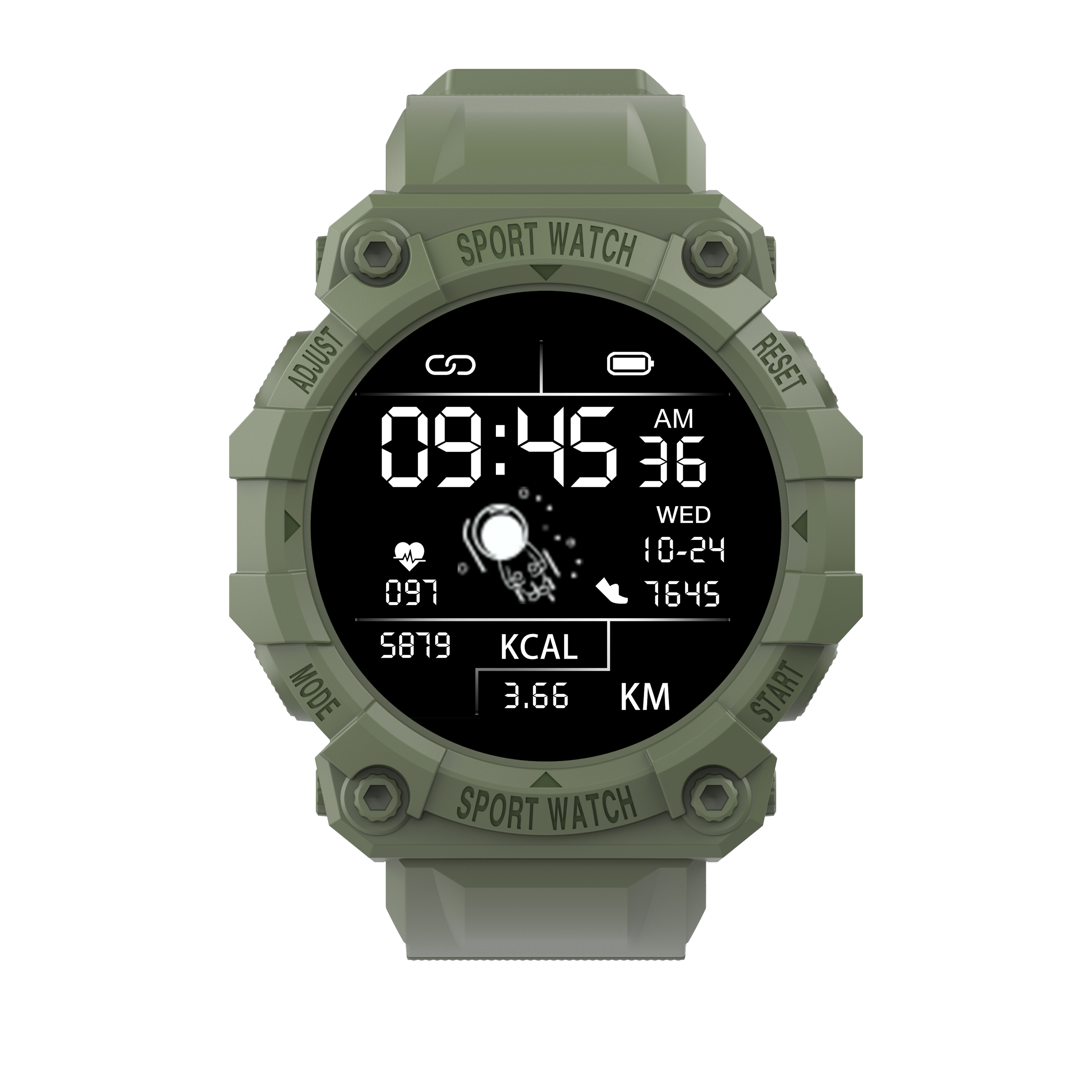 Sports Smart Watch FD68 Cheap Popular Waterproof Wristwatch Big Battery Long Standby Smart watch FD68S