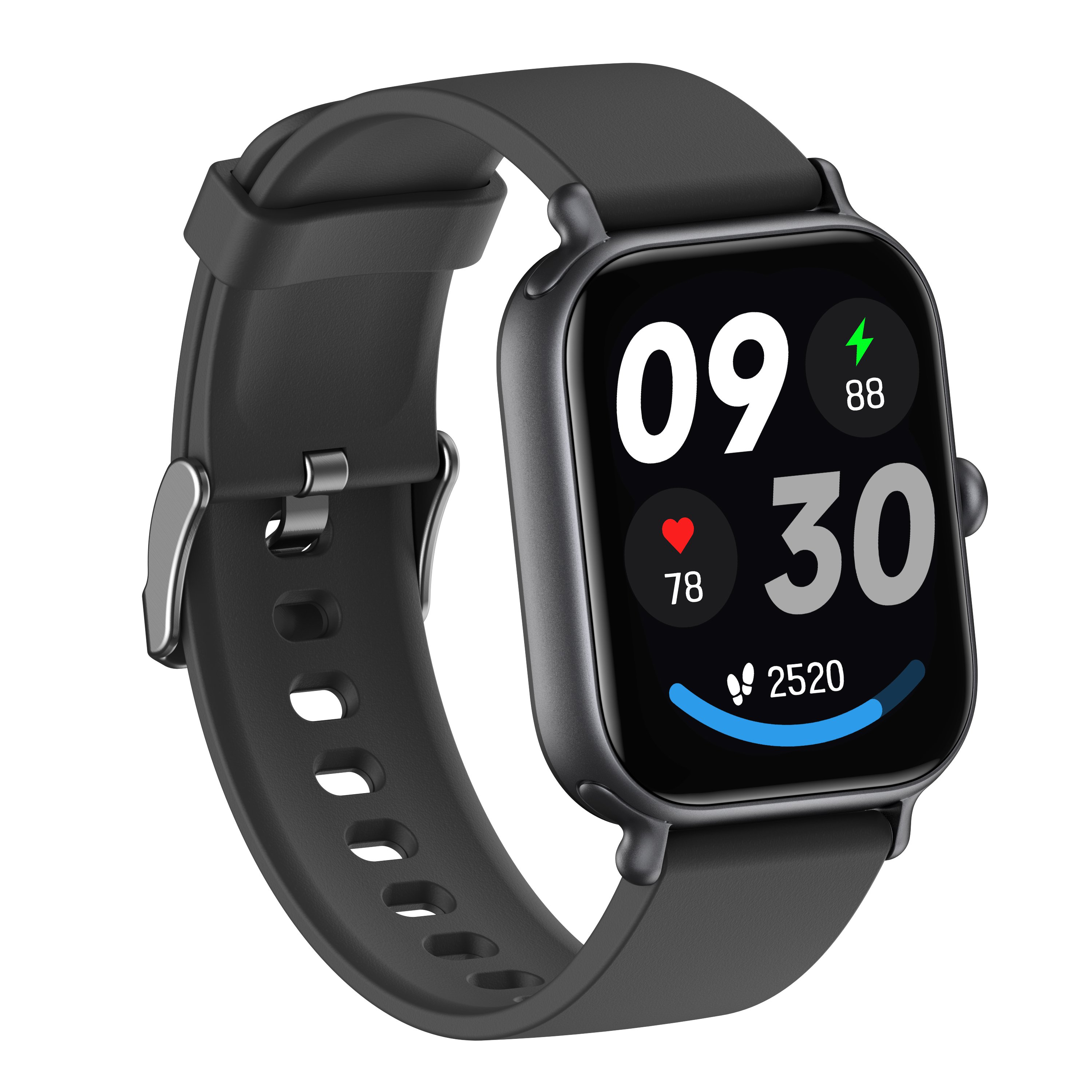 Apple Smart Watch with Fitness Tracker Alarm Clock SOS Button Music Player Sleep Calorie Tracker TFT Display Silicone Gel Band