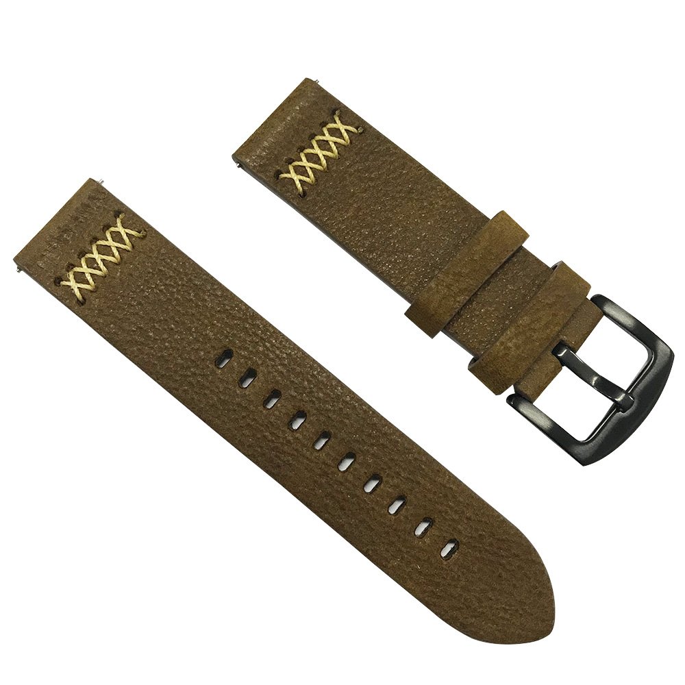 High Quality Genuine Leather Samsung Gear S3 Galaxy 46mm Replacement Smart Watch Band