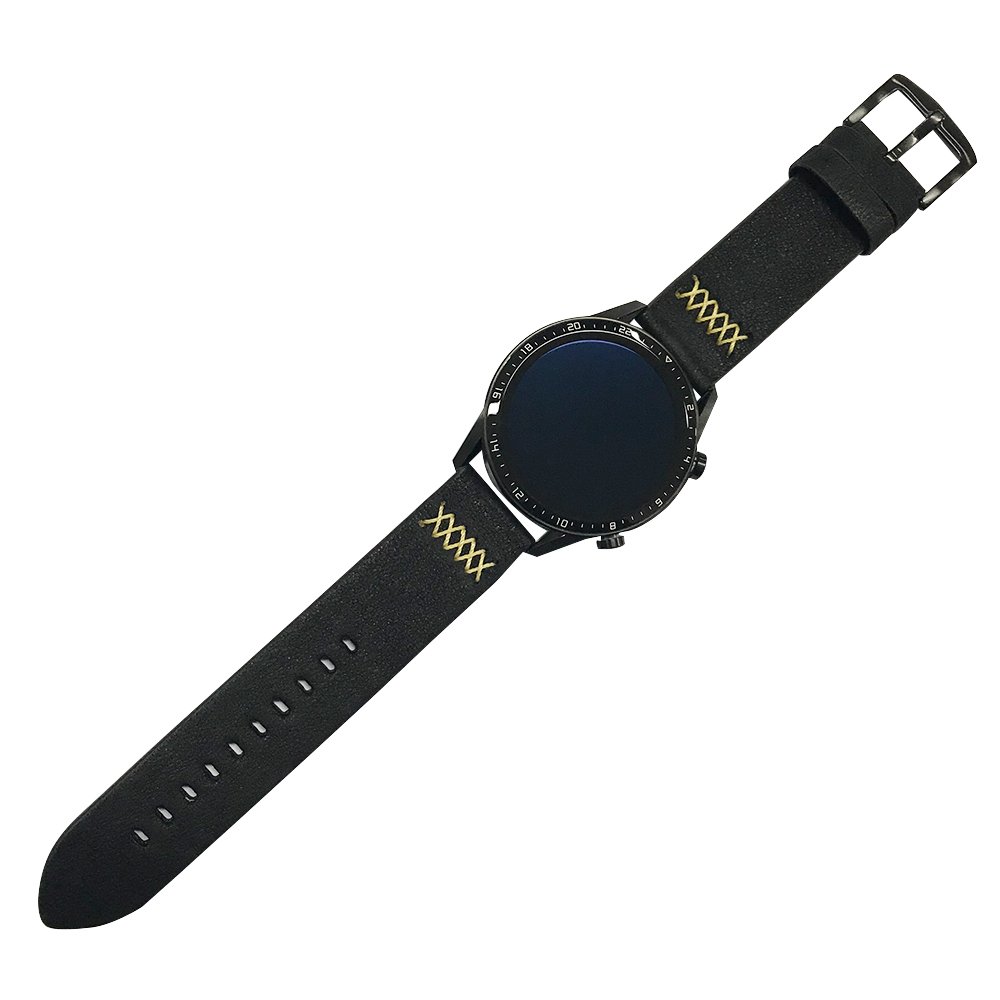 High Quality Genuine Leather Samsung Gear S3 Galaxy 46mm Replacement Smart Watch Band