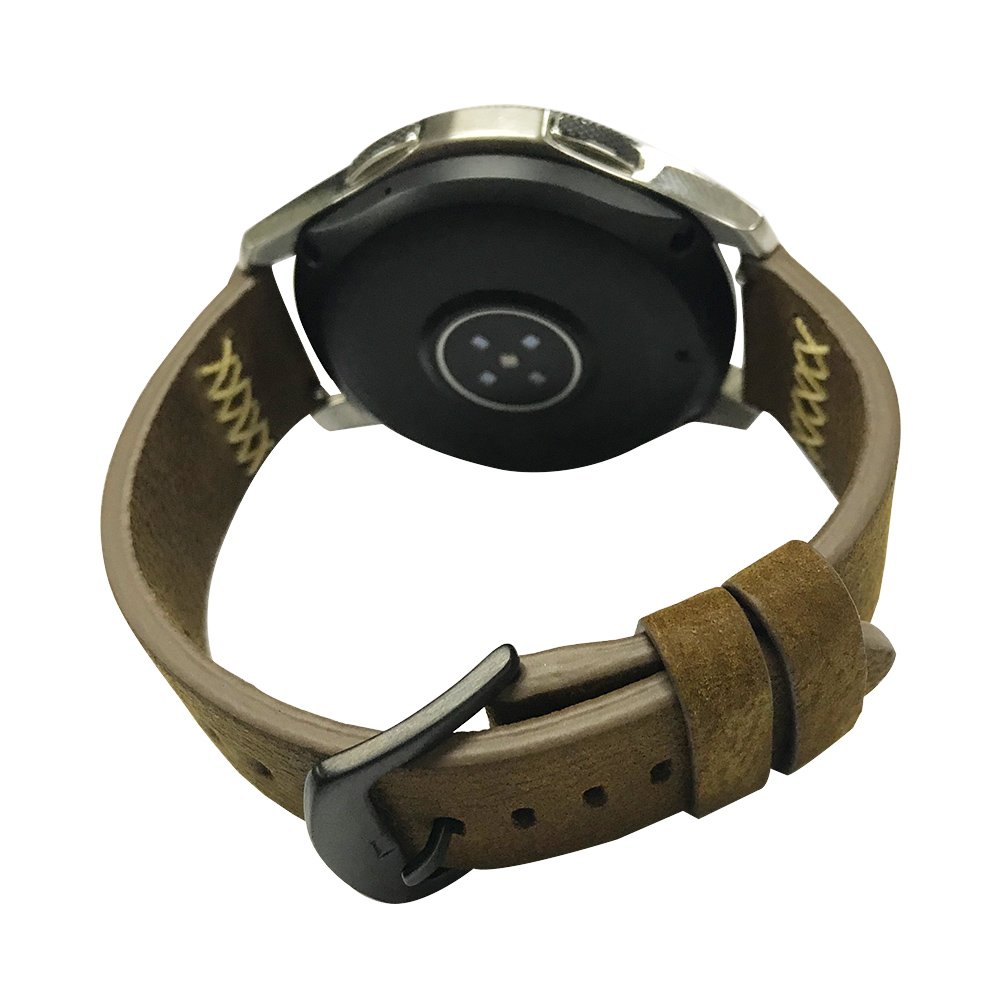 High Quality Genuine Leather Samsung Gear S3 Galaxy 46mm Replacement Smart Watch Band