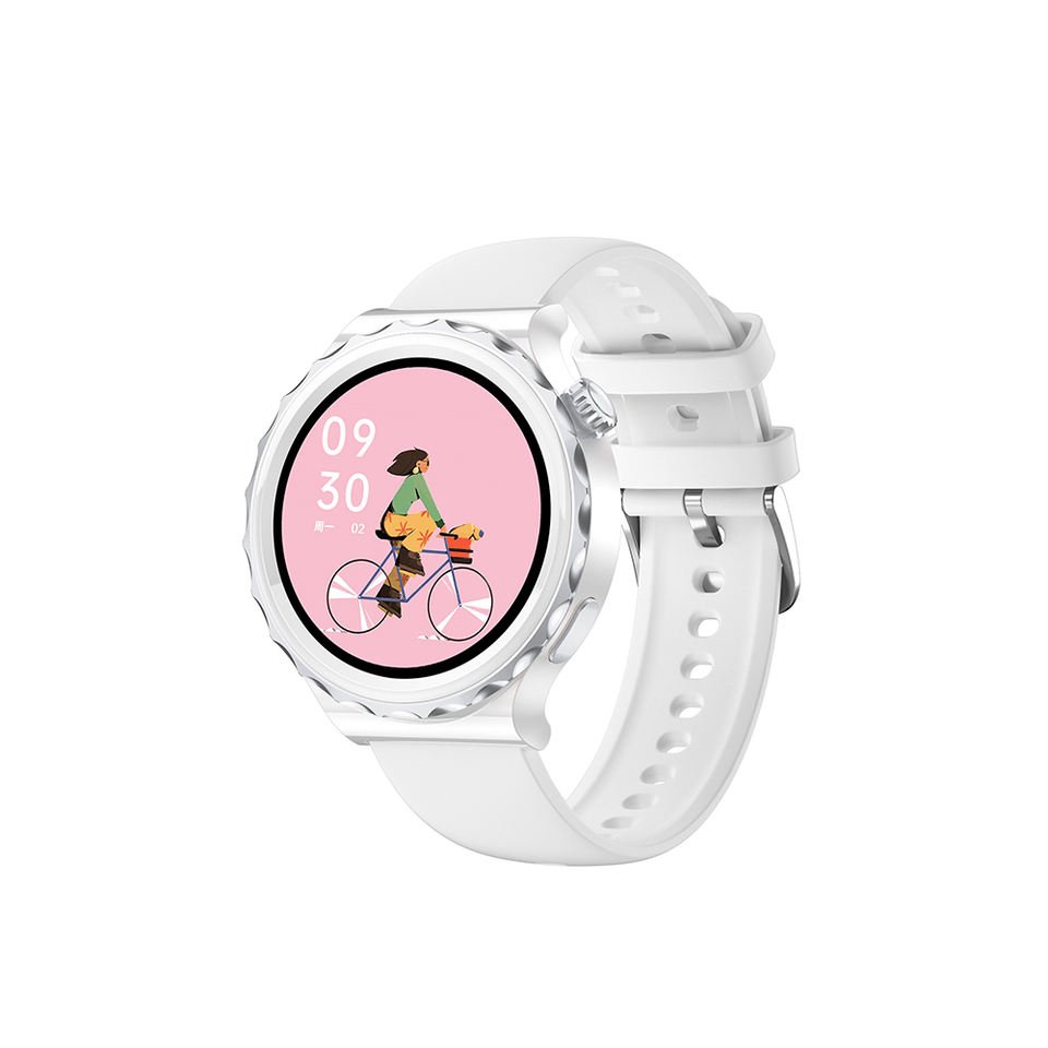 Fashion D3 Pro 1.32 Inch Full Screen Touch reloj Fashion round 2022 model new smart watch for girls